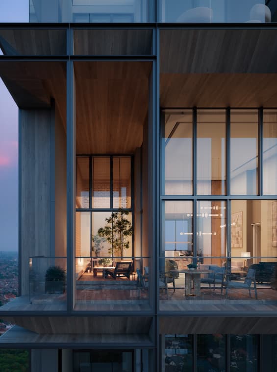 A modern kitchen with premium appliances